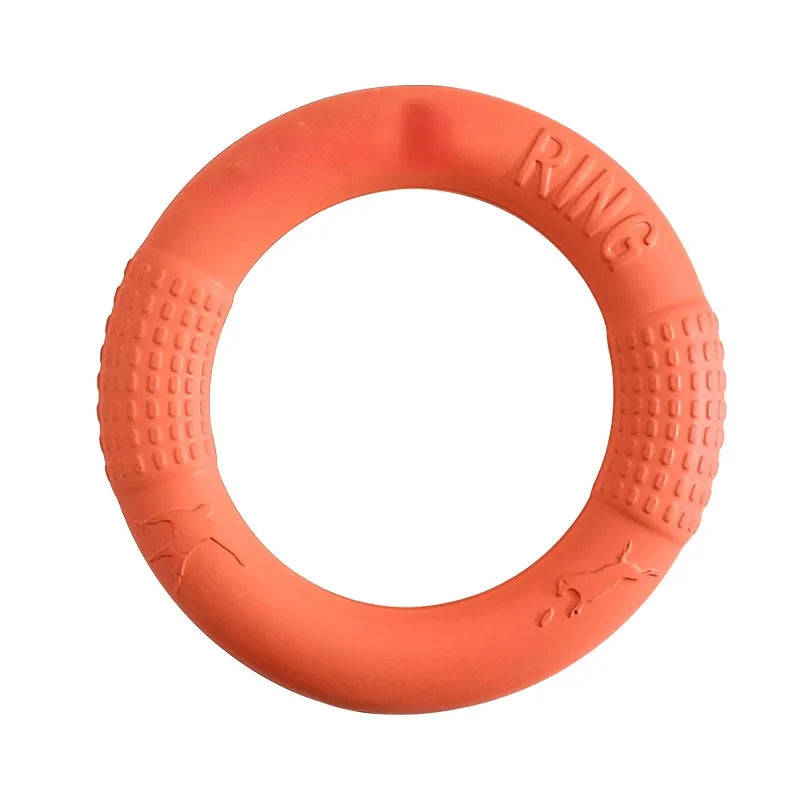 Dog Toys Pet Flying Discs EVA Dog Training Ring Puller Resistant Toys For Dogs Floating Puppy Bite Ring Toy Interactive