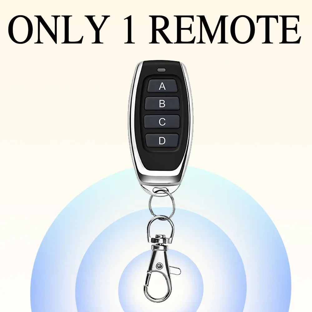 RF433MHz Dry Contact Wireless Remote Control Light Switch AC110V 220V 10A Mini Relay Module for Garage Control Lock LED DIY Lamp