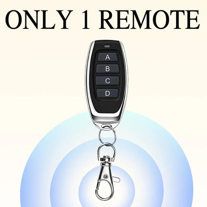 RF433MHz Dry Contact Wireless Remote Control Light Switch AC110V 220V 10A Mini Relay Module for Garage Control Lock LED DIY Lamp