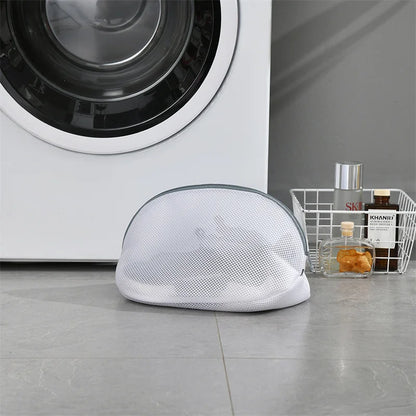 Mesh Laundry Bag for Trainers/Shoes Boot with Zips for Washing Machines Hot Travel Clothes Storage Box Organizer Bags