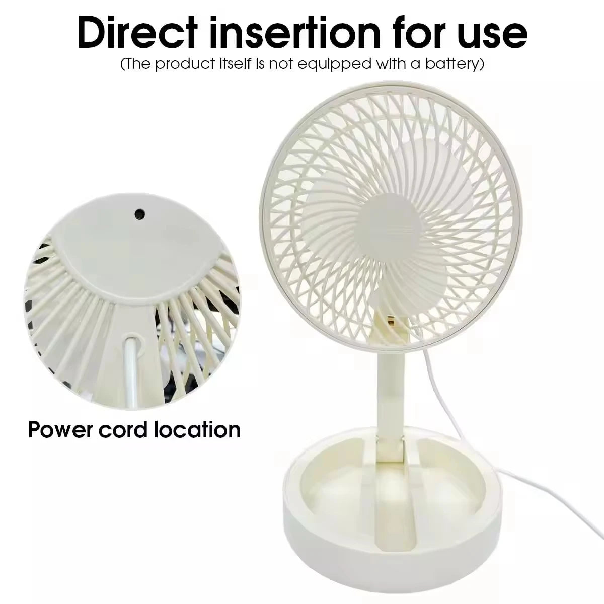 Lenovo USB Direct Desktop Fan Premium airflow Portable Cool Modern Living fan Premium Silent Fan Suitable for dormitory office