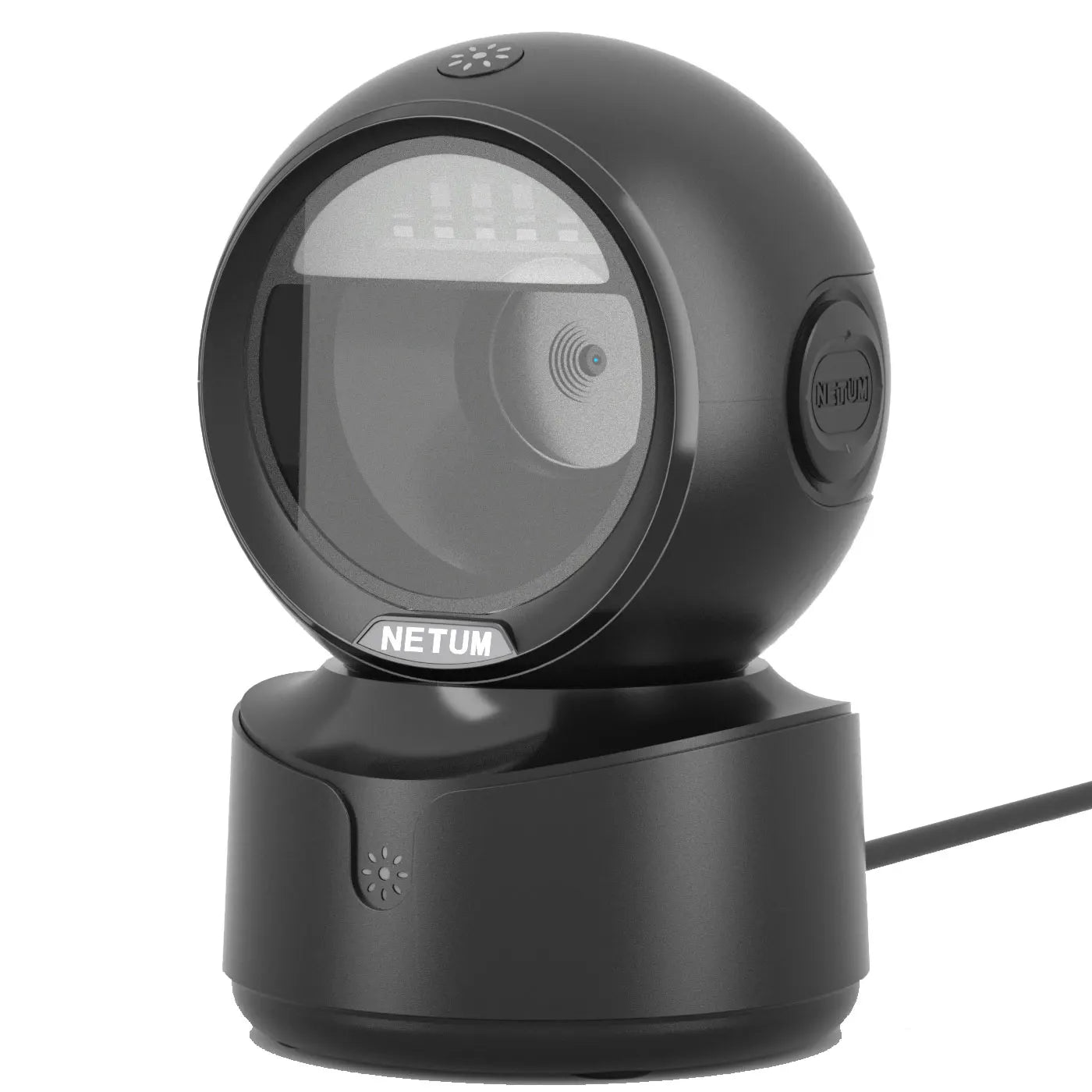 NETUM A5 2D Desktop Barcode Scanner, Omnidirectional Hands-Free Wired USB Big Barcode Reader 1D QR Screen Barcodes Scanning