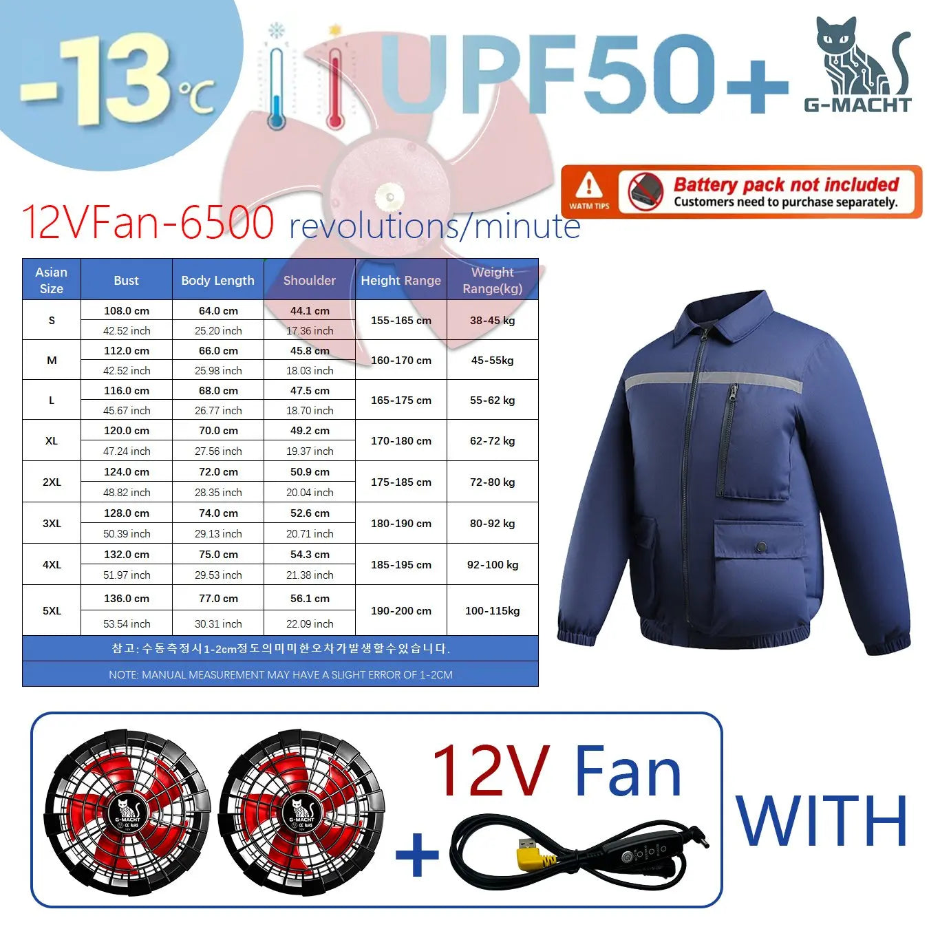 Summer 4 Fans Air Conditioning Cooling Vest Men Women Ultralight Outdoor Jacket Sun Protection Windbreaker Travel Fishing Sports