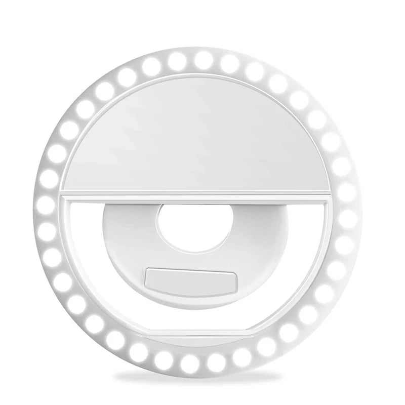 LED selfie fill light, mobile phone lens fill light, suitable for iPhone, Samsung, Xiaomi, Huawei mobile phone selfie fill light