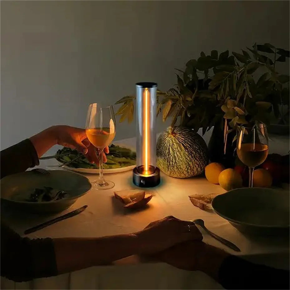 Magnetic LED Table Lamp Touch Control Cordless Night Lamp USB Rechargeable Desk lamp For Bedroom Ambient Night Lights led