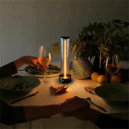 Magnetic LED Table Lamp Touch Control Cordless Night Lamp USB Rechargeable Desk lamp For Bedroom Ambient Night Lights led