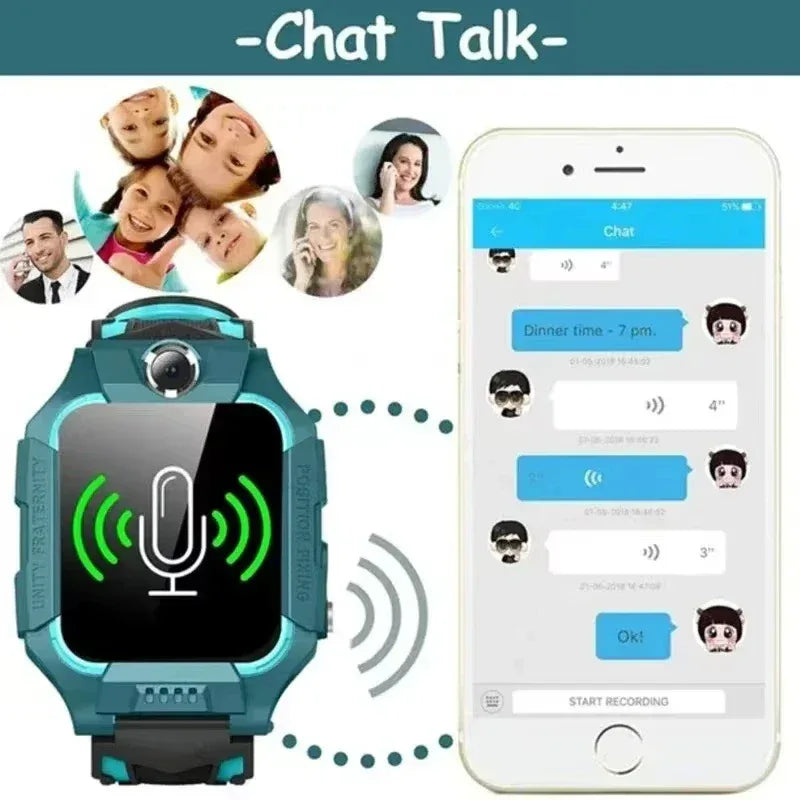 Xiaomi 5G Kids Smart Watch SOS Sim Card Call GPS Location Child SmartWatch Camera Waterproof Boys Girl Gift For Ios Android