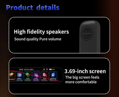 Translation Pen For Teacher Student Smart Voice Scan Translator Pen Multifunction Dictionary Translation Business Travel Abroad