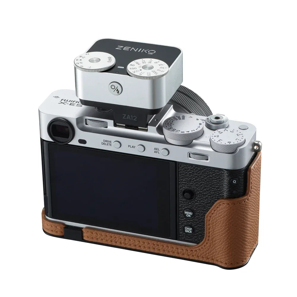 ZENIKO ZA12 Dual-Dial Flash Camera Photography Wireless Transmission for Canon Nikon Sony Fuji Olympus Speedlight Flash vs ZF08