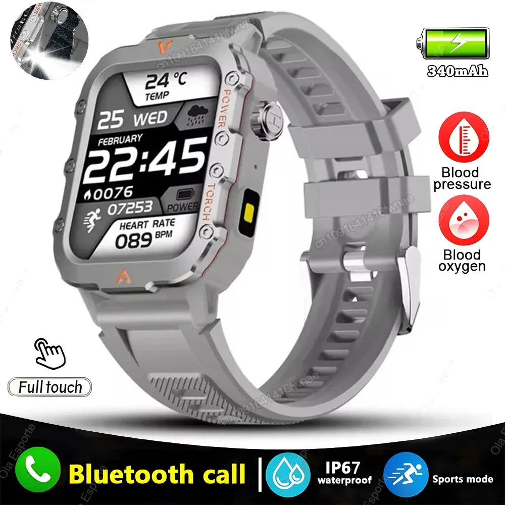2025 Smartwatch New GPS Smart Watch Men 1.71 Inch HD Display Screen GPS & Make/Receive Phone Calls 340mAh Battery Smart Bracelet