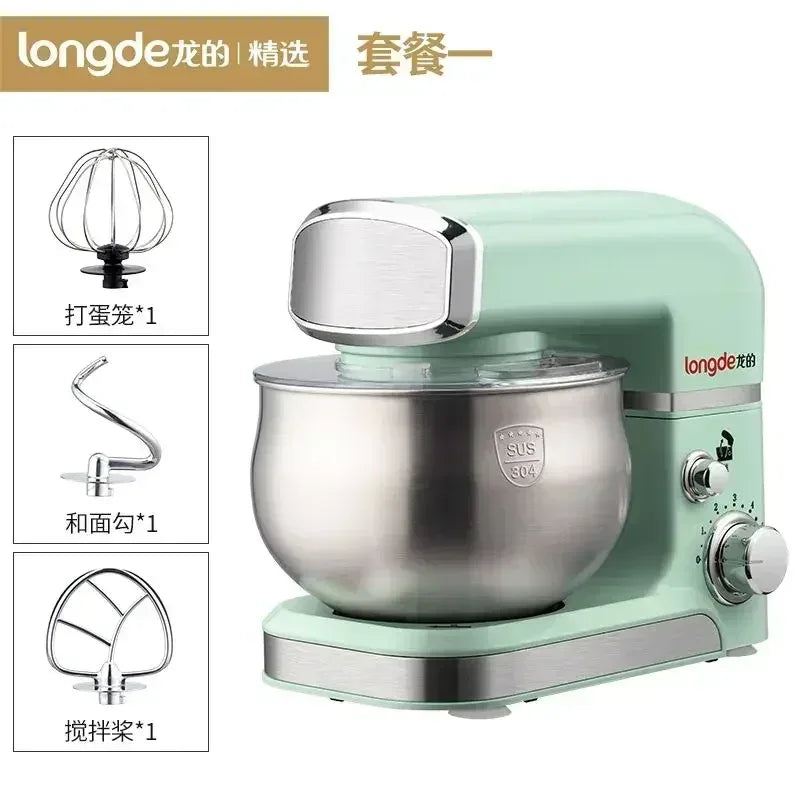 Small Household Chef Machine. Whip Cream Stirring. Multi-Function Dough Mixing. Cake Mixer. Stand Mixer.