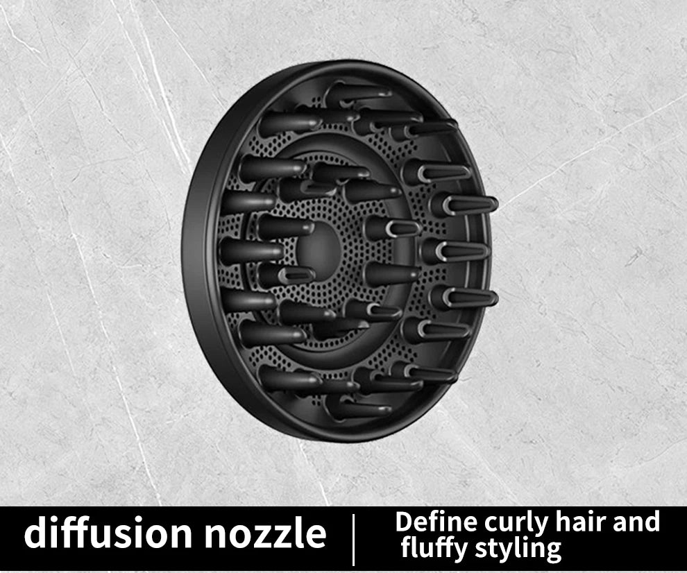 Suitable for Dyson Hair Dryer Drying Cover Hd17 Anti-Flyaway Diffuser Nozzle Dyson Styling Hair Dryer Hd18 Accessories