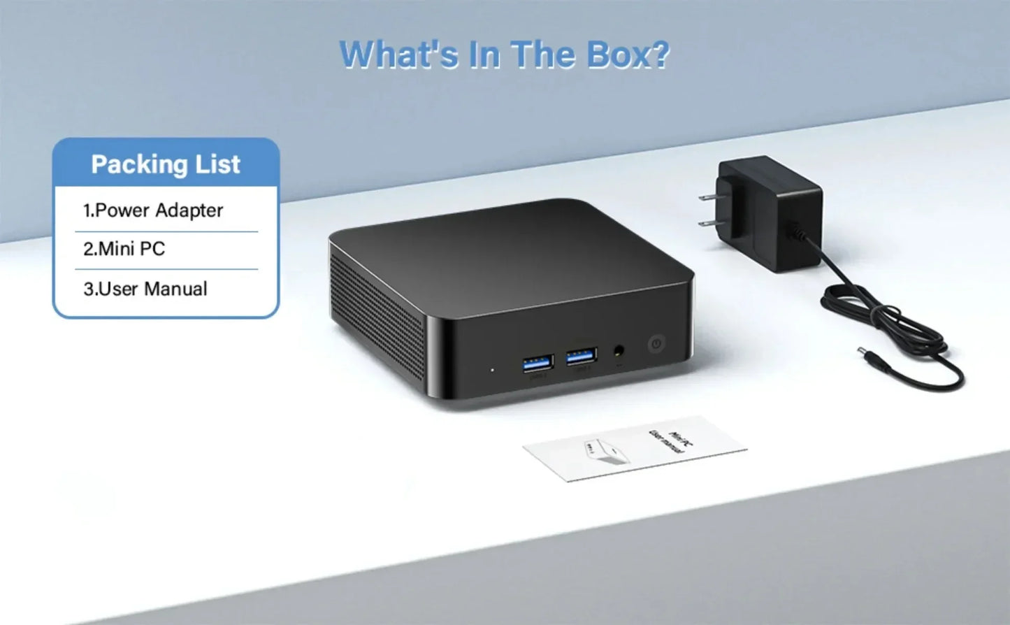 NEW MINI PC Windows 11 Intel Core I9 10980HK/intel N150 16GB RAM 1TB SSD WIFI 6 BT5.2 4K HD Mini Gaming Office Study PC