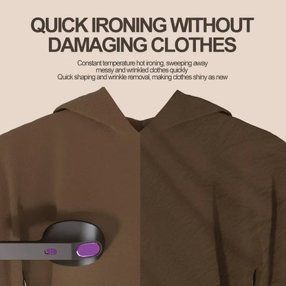 Multi functional handheld iron USB mini hanging iron fast heating travel with handle home clothing fabric ironing machine