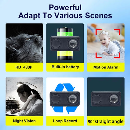 4K Security Camera WiFi Wireless Monitor Remote Motion Detecting Camcorders Security Protection Indoor Surveillance 2026 NEW
