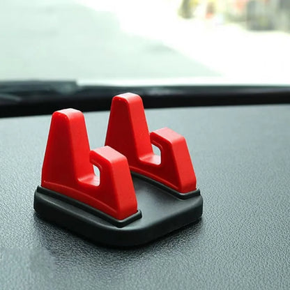 Car Phone Holder Stick To Dashboard Bracket Phone Stand Silicone Car Dashboard GPS Stable Phone Supports High Quality