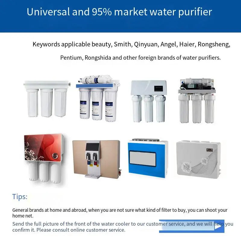 10inch Universal Water Filter Cartridge,PP Cotton Granular Activated Carbon Cartridge,Water Filter Replacement