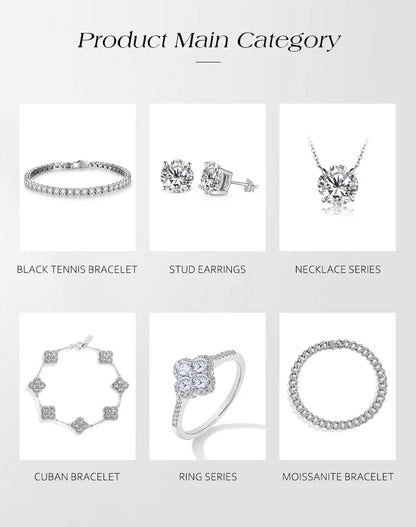 Bagues en argent sterling 925 avec nœud papillon et moissanite, lot de 2, 0,8 ct, taille cœur, couleur D, pureté VVS1. Bijou de luxe idéal pour une soirée.