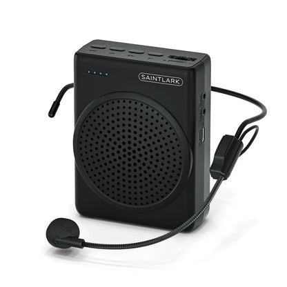 Bluetooth Voice Amplifier SAINTLARK S22 Portable For Teaching Lecture Tour Guide Promotion U-Disk Megaphone Microphone Speaker