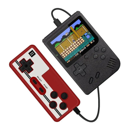 Built-in 400 FC Games with Portable Case 3.0 Inch LCD Screen Video Game Player Kids Boys Gift for Retro Handheld Game Console