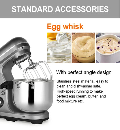 Kitchen 11 Liters Big Capacity Food Mixer 2000w Electric Food Stand Dough Mixer with Stainless Steel Bowl