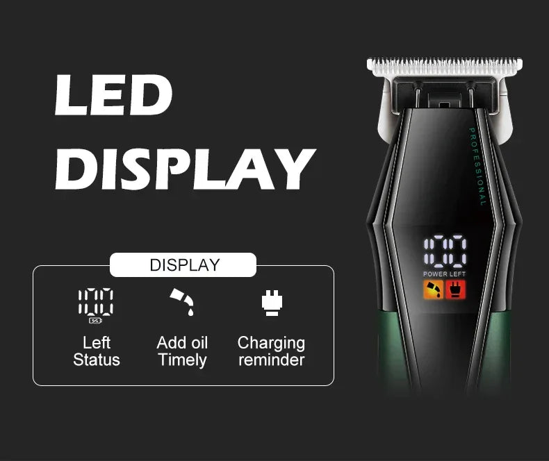 VGR Hair Trimmer Professional Barber Haircut Machine Adjustable Hair Clipper Cordless Hair Cutting Machine Trimmer for Men V-677