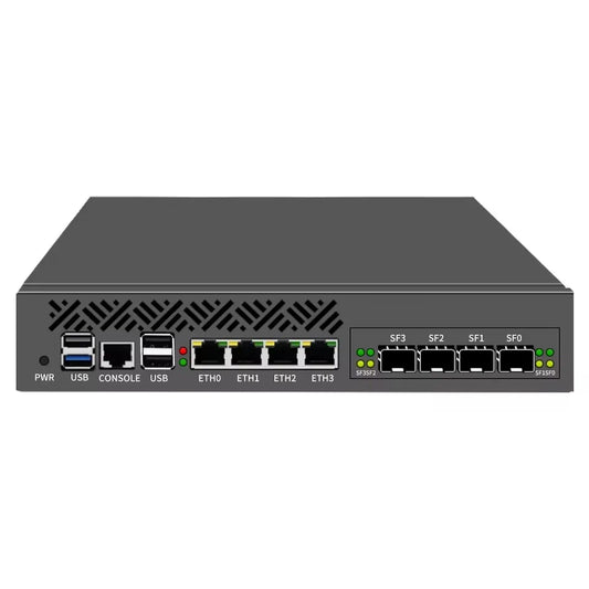 Topton 1U Rack Mini PC 2x10G SFP+ 4x i226-V 2.5G Intel i3-N305 N150 DDR5 mSATA Network Router Server Firewall Appliance AES-NI by PDG ibma
