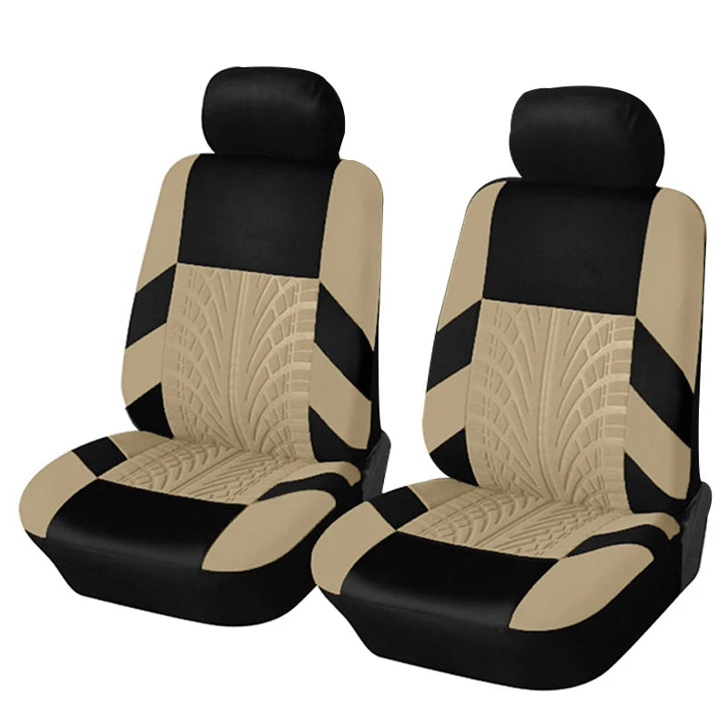 Customized Four Seasons Universal Polyester Full Set Car Seat Covers by PDG ibma