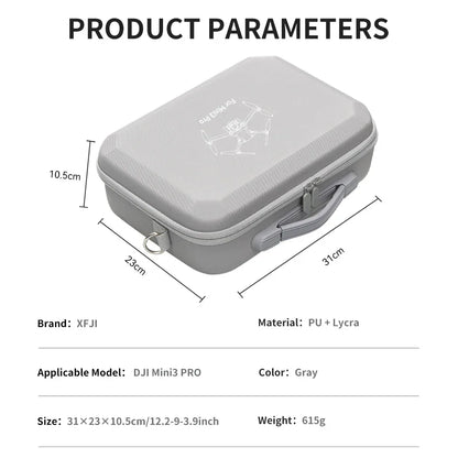 Portable Carrying Case for DJI Mini 3 Pro Storage Bag Mini3/Mini3 Pro Drone Accessories Snowflake Cloth Splash-proof Handbag