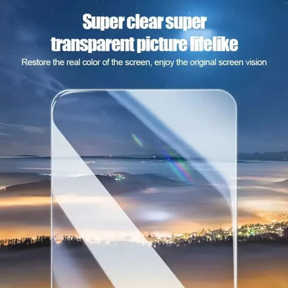 5PCS Dust Free Installation HD Screen Protector For iPhone 17 Air 16 Pro Max 15 14 13 12 11 16e X XS XR 7 8 Plus Tempered Glass