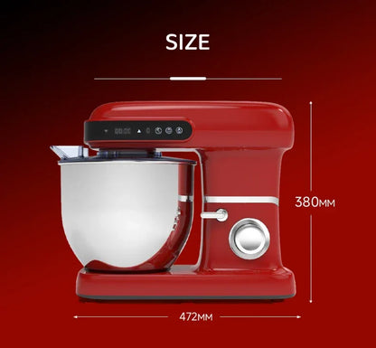 Household Stand Mixer Kitchen Machine High Power Capacity 2200W 10L Cake Bread Dough Mixer Planetary Food Mixer