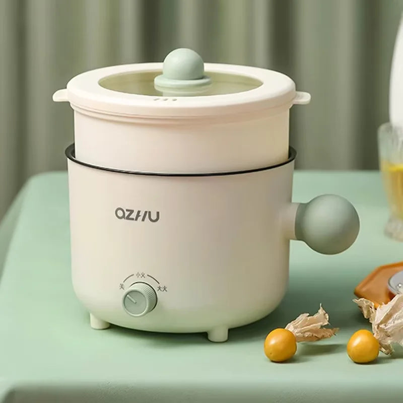Electric Rice Pot Multicooker Hotpot Stew Heating Pan Noodles Eggs Soup Steamer Rice Cookers Cooking Pot for Home