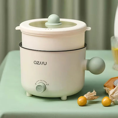 Electric Rice Pot Multicooker Hotpot Stew Heating Pan Noodles Eggs Soup Steamer Rice Cookers Cooking Pot for Home