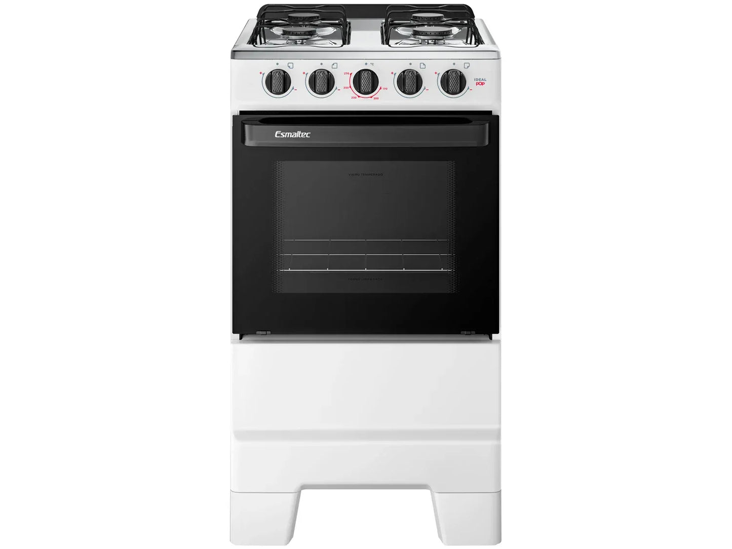 4 Stove Esmaltec White Ideal Pop 4120
