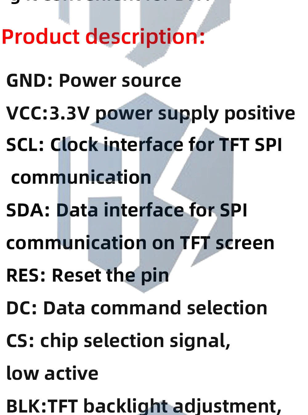 1.54 Inch 1.54" Full Color TFT Display Module HD IPS LCD LED Screen 240x240 SPI Interface ST7789 For Arduino