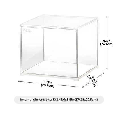 Robotime Rolife Dust Proof for All Miniature House Dollhouse Display Box Home Decoration Easy to Assembly