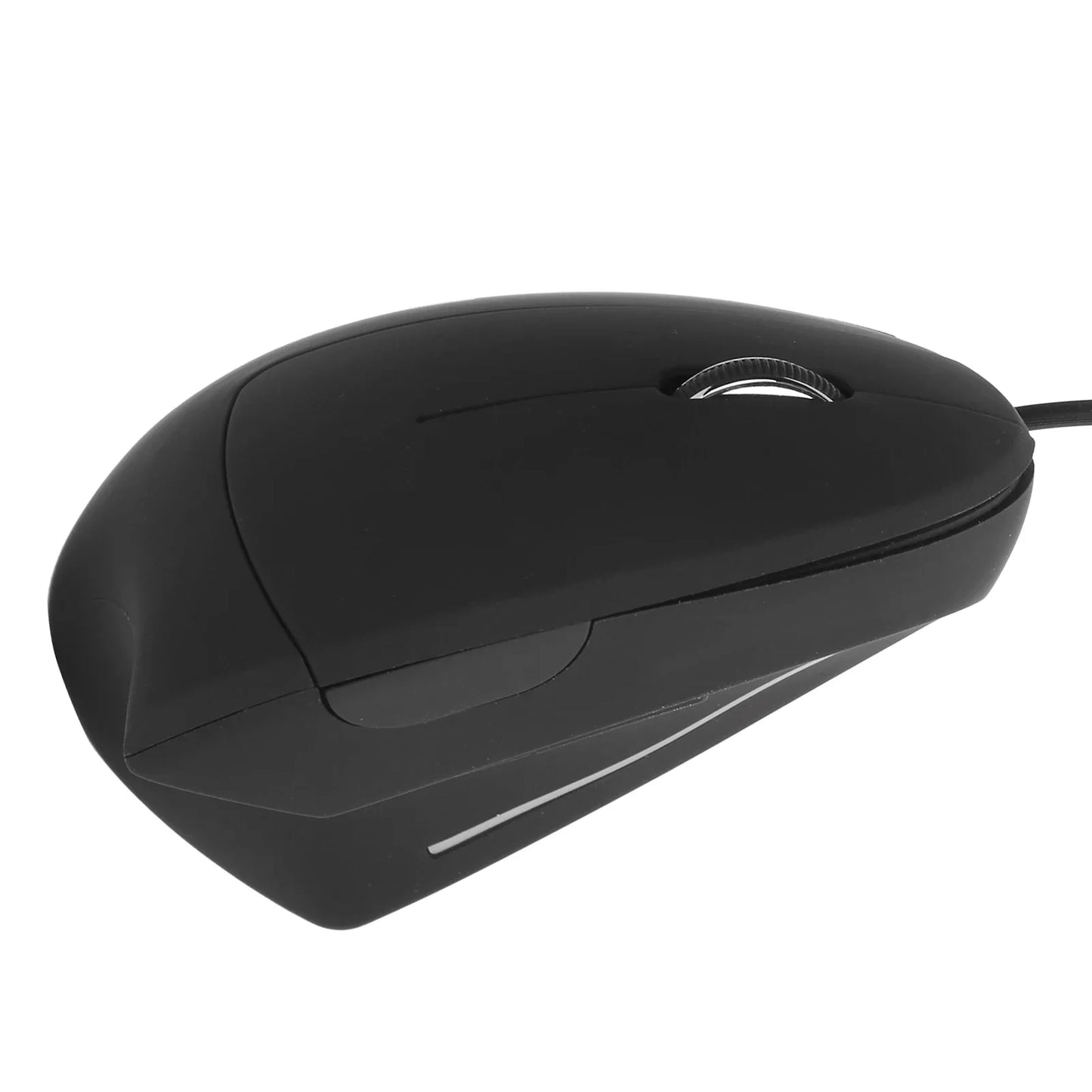 Ergonomic Vertical Wired Mouse Rechargeable Optical USB Computer Mice 1600DPI Gaming Healthy Mice