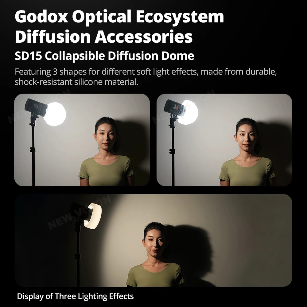 Godox MS60R RGB MS60Bi Bi-Color LED Light For Film, Broadcast & Video Production - KNOWLED Series