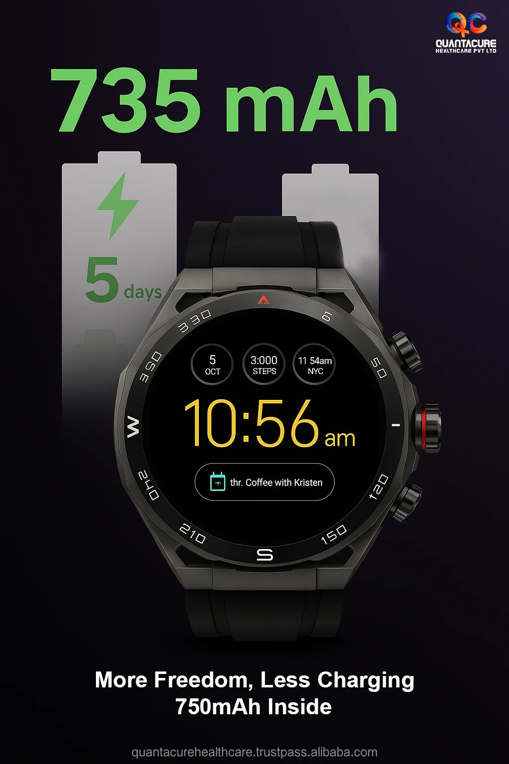 2025 QC AX09 HW18 Circular Android Smartwatch 4G GPS Navigation 4+64GB WiFi Rotating Camera Video Call Health NFC IP67