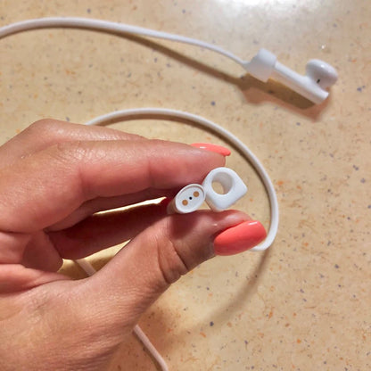 Silicone Wireless Bluetooth Headphone Neck Strap Cord String For AirPods Pro 1 2 3 Magnetic Anti-Lost Silicone Earphones Rope