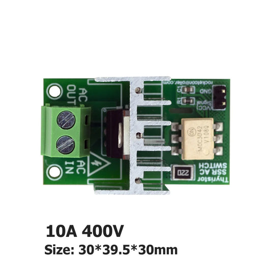SSR - solid state relay AC Switch for microcontrollers , 3.3V~12V logic, AC 220V/5A (peak 10A) by PDG ibma