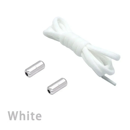 Elastic Shoe Laces Semicircle No Tie Shoelaces for Kids and Adult Shoelace for Sneakers Quick Lazy Laces Colorful Capsule Buckle