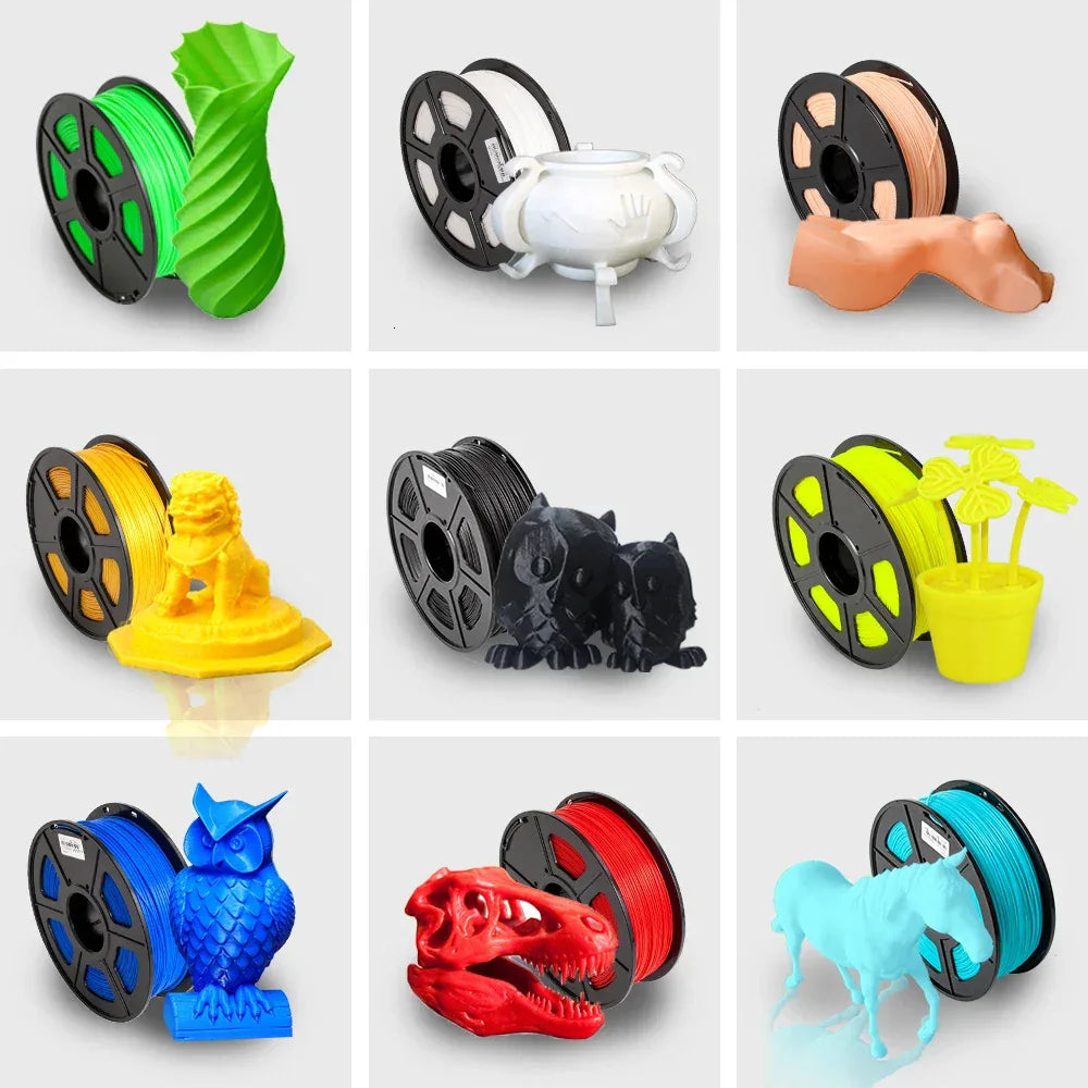 SUNLU PLA Filament 2KG 1KG/ Roll 3D Printer Filament PLA 1.75mm 3d Filament PLA Printing Materials for 3D Printer to 3D Printing