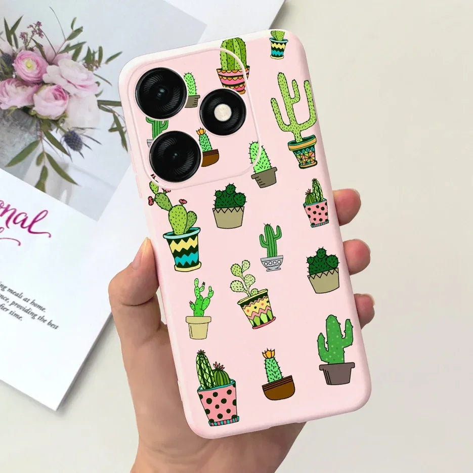 For Tecno Spark 20 Case Spark 20C BG7n Prety Girls Butterfly Painted Phone Case For Tecno Spark 20 Pro Spark20 C Soft TPU Fundas