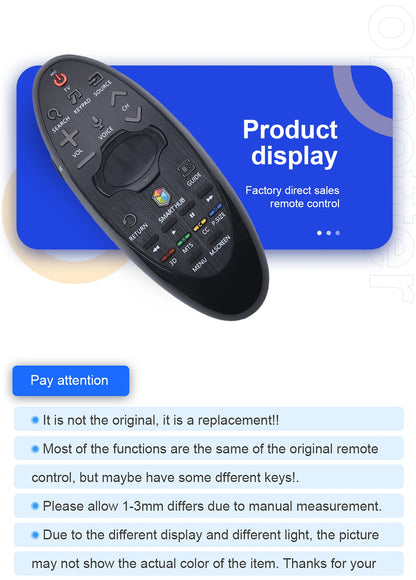 New BN59-01181B BN5901181B Suitable for Samsung TV Remote Control UA55H8000AW UA65HU8500W No voice