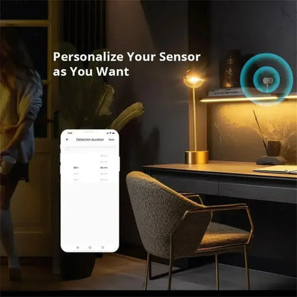 SONOFF SNZB 06P Zigbee Human Presence Sensor SNZB-06P Detector Motion Light Sensing Smart Home Automation Work with Alexa Google