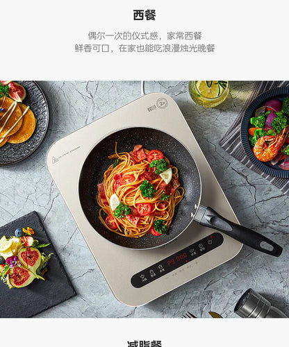 Midea Induction Cooker 2200W High Power Home Cooktop Built-in Timer Hotpot Cooker C22-Micca708 220V