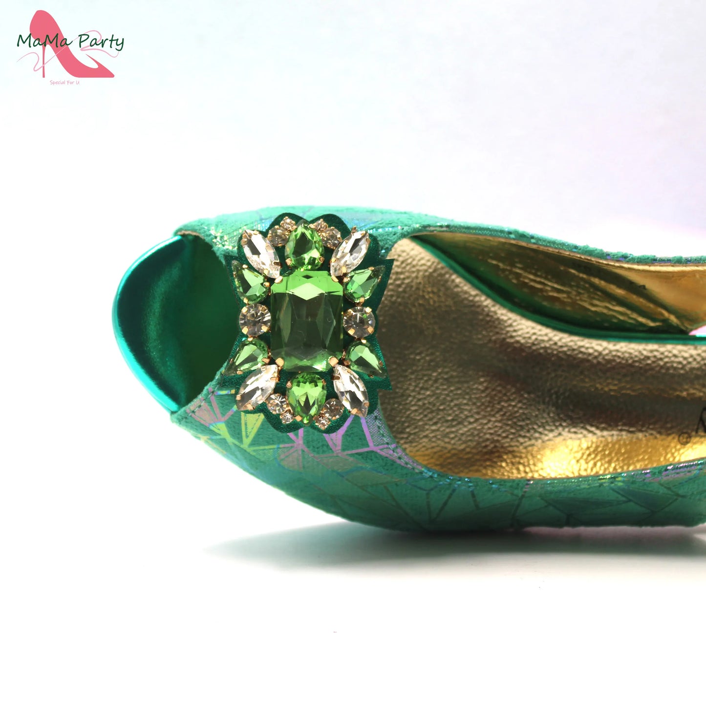 Fashion Peep Toe Sandals Italian Design Nigerian Shoes and Bag Set in Fuchsia Color Sweet Style for Wedding Party