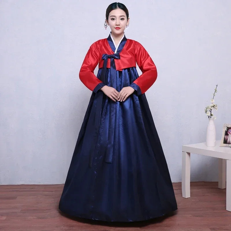 Robe Hanbok pour femmes, mode coréenne, Costumes anciens, fête traditionnelle, palais asiatique, vêtements de spectacle Cosplay,