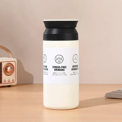 500ml Stainless Steel Thermos Cups Coffee Mug Insulated Water Bottle Thermal Tumbler Vacuum Flask Portable Hot and Cold Cup